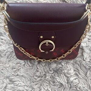 NWT Coach Beat Shoulder Bag with Horse and Carriage Print